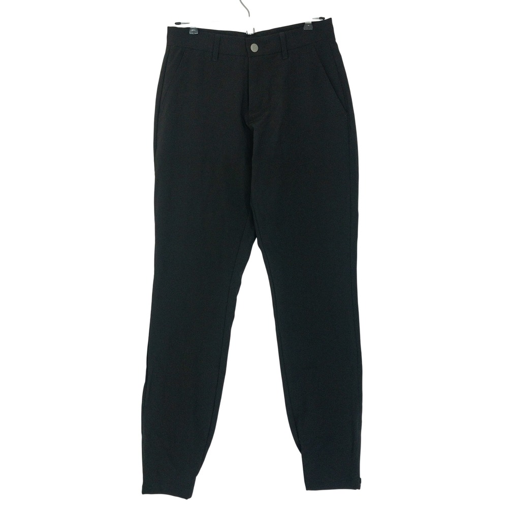 Primo Jogger Golf Pants Mens Size 28 Black Performance Stretch Tapered New